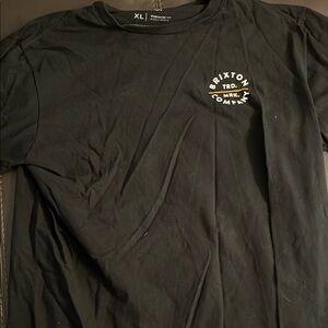 Brixton Black Logo Tee